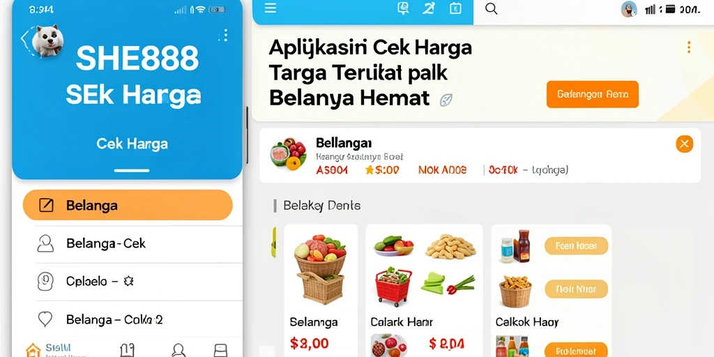 Screenshot utama SHE888 menampilkan antarmuka cek harga yang sederhana dan efisien.